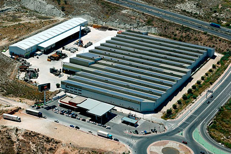 Grúas Sáez – Localización Grúas Sáez - Localización