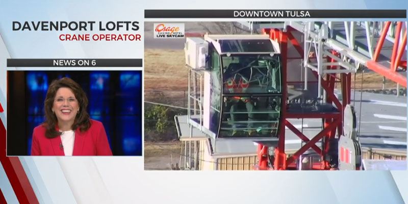 Nuestro distribuidor Mid-Continent Crane de Oklahoma entrevistado por LeAnne Taylor