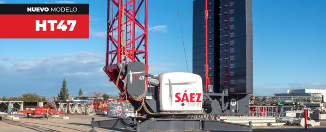 Self-Erecting HT47: La nueva grúa automontante hidráulica telescópica de Grúas Sáez