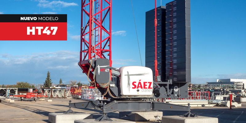 Self-Erecting HT47: La nueva grúa automontante hidráulica telescópica de Grúas Sáez