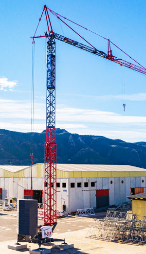 Self-Erecting HT47: The new self-erecting telescopic crane by Sáez Cranes