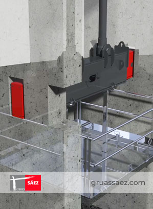 Grúas Sáez lanza un nuevo sistema de trepado interno para grúas torre