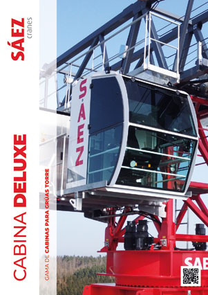 Cabinas para grúas torre de Grúas Sáez, diseñadas para el confort y la eficiencia
