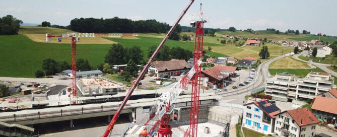 Las obras de Chrysalide en Châtel-St-Denis continúan ganando altura