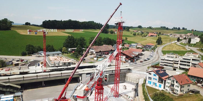 Las obras de Chrysalide en Châtel-St-Denis continúan ganando altura