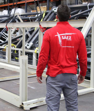 Grúas Sáez avanza en la integración de la Industria 4.0