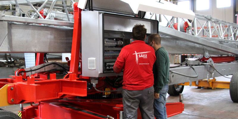 Grúas Sáez avanza en la integración de la Industria 4.0