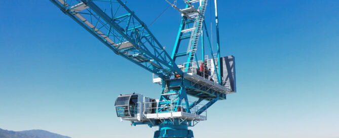 Grúa torre SL 730, un hito en la evolución de Grúas Sáez