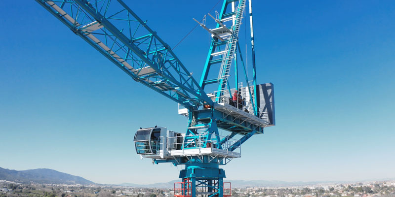 Grúa torre SL 730, un hito en la evolución de Grúas Sáez
