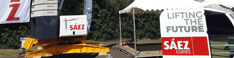 Grúas Sáez presente por primera vez en la JDL Expo
