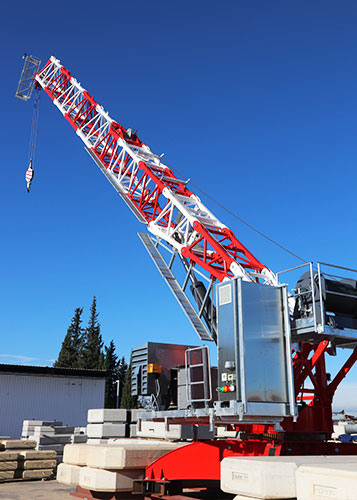 Grúas Saez - Derrick SDH100