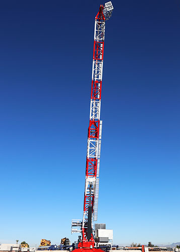 Grúas Saez - Derrick SDH100