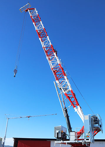 Grúas Saez - Derrick SDH100