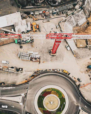On the job: a TLS 75B 18T on the Sanpellegrino site