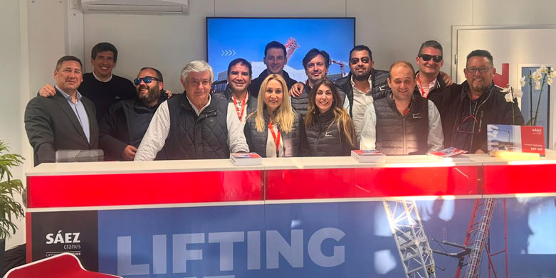 Bauma 2025: Grúas Sáez consolida su presencia en la feria más importante del mundo con un balance excepcional