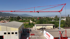 Grúas Sáez - Self Erecting H40